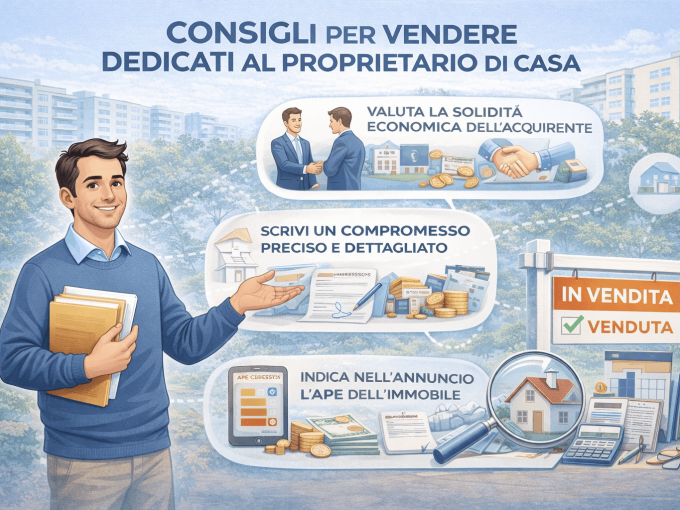 CONSIGLI PER VENDERE DEDICATI AL PROPRIETARIO DI CASA